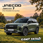 Jaecoo 7 Uyumlu Kamp Yatağı