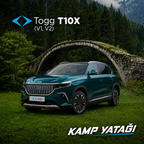 TOGG T10X Uyumlu Kamp Yatağı